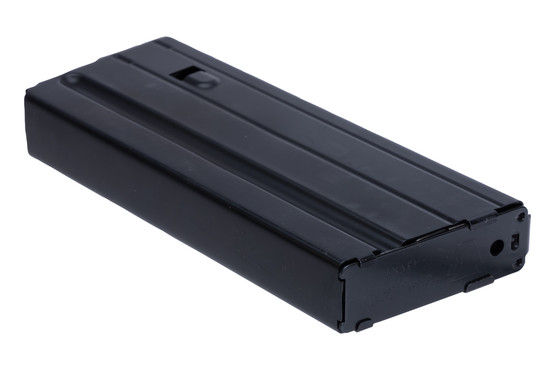 Geissele Automatics 6mm ARC 20-round steel magazine with black finish